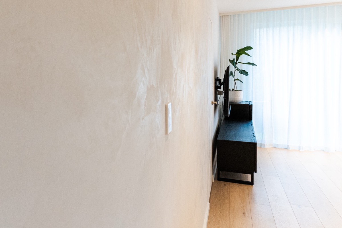 Marmorino wall finishes